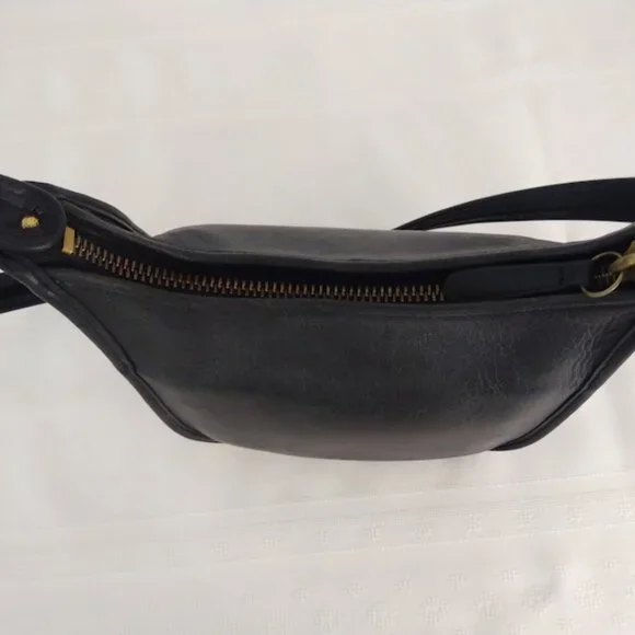 Coach Vintage Black Leather Legacy Janice Crossbody - Picture 8 of 15